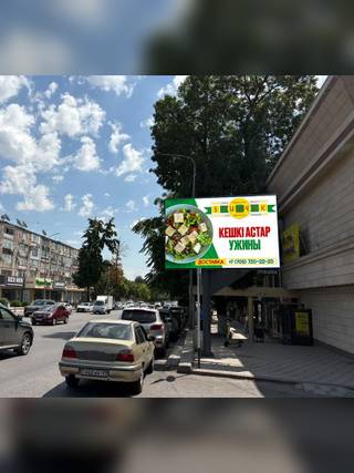 Угол ул. Байтурсынова и Ул. Туркестанская